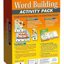 Creative My Activity Pack Word Building Puzzle - Multi Color image 2