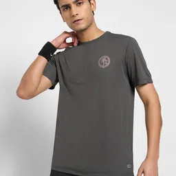 Ajile by Pantaloons Men Printed Applique Slim Fit T-shirt-image-64