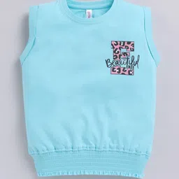 giniekids Girls Placement Print Blouson Top-17