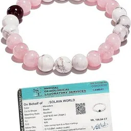 VIBESLE Unisex Crystals Elasticated Bracelet-94