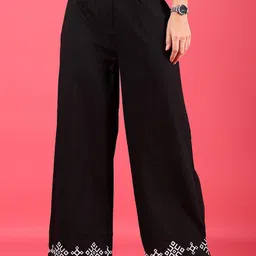 LIMEROAD Women Ethnic Motifs Printed Palazzos-image-14