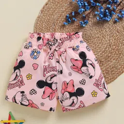 Biskid Girls Conversational Printed Shorts-image-91