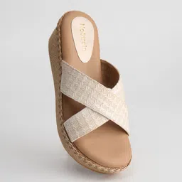 NoStrain Women Cross-Strap Wedge Heels-51