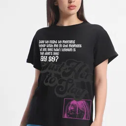 Bewakoof AIR Women Printed T-shirt-image-57