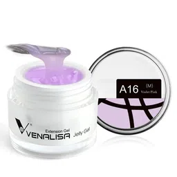 VENALISA UV Sculpture Nail Extension Hard Jelly Builder Gel - 30 ml -Violet Pink -A16 (M)-2