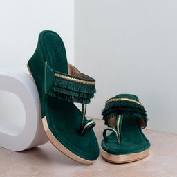 Inc 5 Ethnic Open Toe Wedge Sandals-50
