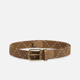 Van Heusen Men Textured Leather Belt-image-76