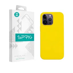 SPRIG Solid Printed iPhone 14 Pro Max Back Case Mobile Accessories-image-71