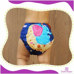 Bembika Cloth Diapers with Inserts Set of 2 - Multicolor image 3