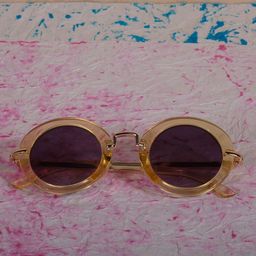 DukieKooky Unisex Kids Round Sunglasses with UV Protected Lens-image-100