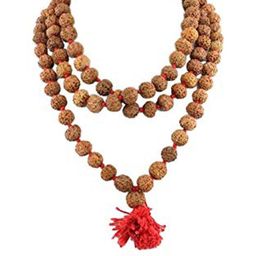 Divine souvenirs Unisex Minimal Rudraksha Jaap Mala-30