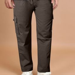 Jb Just BLACK Men Relaxed Loose Fit Cargos Trousers-image-97