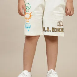 Kids Ville My Hero Academia Boys Graphic Printed Shorts-image-47