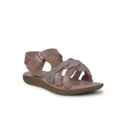 Bubblegummers Girls Lightweight Velcro Open Toe Flats-picture-30