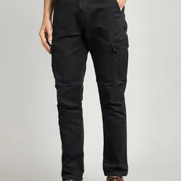 Royal Enfield Men Cargo Trousers-image-7