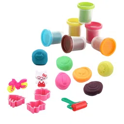 Aditi Toys Kids 6Pcs BPA Free Clay & Dough-14