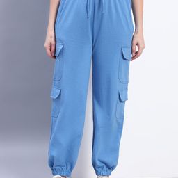 Q-rious Women Loose Fit Joggers Trousers-image-7