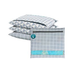 Aura Grey Set of 4 Regular Multi-Utility Organisers-34