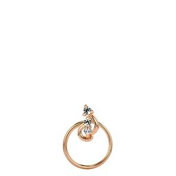 VALANOVA Women 14 Kt Rose Gold Nosepin With 0.02cts Diamond-image-34