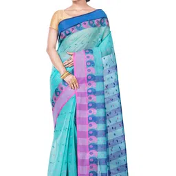 DipDiya Woven Design Pure Cotton Saree-picture-50