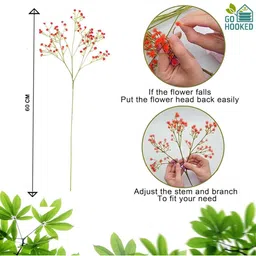 Go Hooked Artificial Flowers Babys Breath image 4