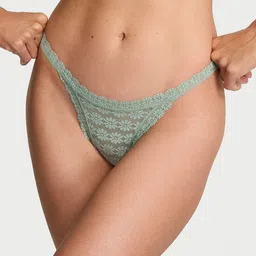 Victoria's Secret Lacie Daisy Lace String Low-Rise Basic Briefs 1126313446K1-image-77