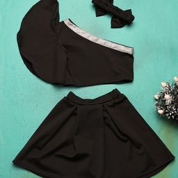 MAYNEISHA Girls Top with Skirt-image-24