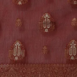 Anouk Rustic Woven Design Zari Banarasi Saree image 4