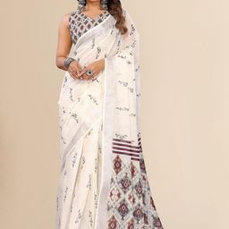 Moda Rapido Pure Linen Designer Saree-picture-25