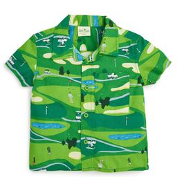 JusCubs Boys Printed Formal Shirt-58