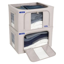BOXJOY Set of 2 Water Resistant Multi-Utility Organisers-42