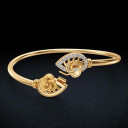 Joyalukkas Elegant Gold Bangle- 9.185 gms-picture-41