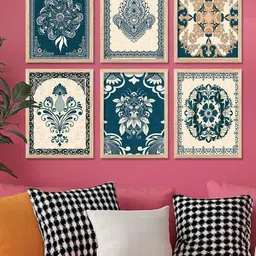 WALLLANE Brown Abstract Wall Paintings-image-93