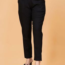VORHIZA Women Easy Wash Trousers-image-24