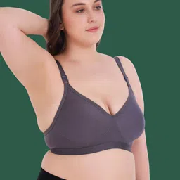 Aimly Pack Of 2 Full Coverage Non Padded Seamless Everyday Bra image 4