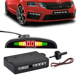 AB492 Black Car Reverse Parking Sensor with LED Display 4 Sensor A492 Parking Sensor-15