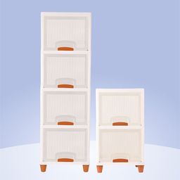 Kuber Industries Transparent 6 Units  Reusable Drawer Organisers image 2