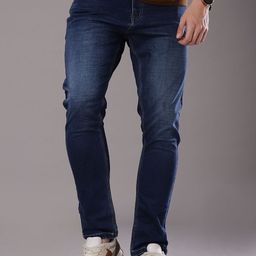 V-Mart Men Skinny Fit Mid-Rise Low Distress Jeans-picture-45