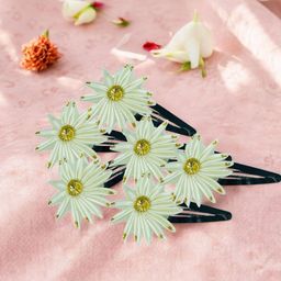 GADINFASHION Women Set of 6 Tic Tac Hair Clip-image-89
