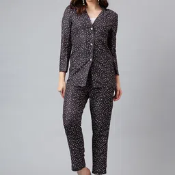 TRYMISFIT Printed Three Quarter Sleeves Shirt & Trouser Co-Ords-picture-37