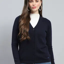 Monte Carlo Women Woollen Cardigan-image-94
