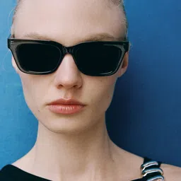 MANGO Women Square Sunglasses with UV Protected Lens - 87067670-92-6