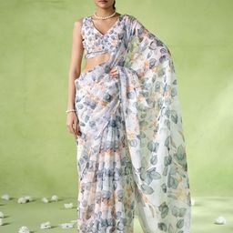 Kalista Floral Printed Saree-24