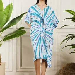 HANDICRAFT PALACE Women Printed Nightdress-image-95