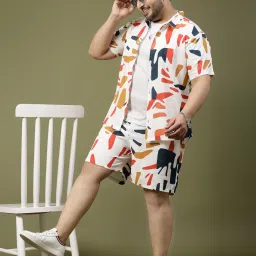Men Night Suit Set Multicolor Printed-image-60