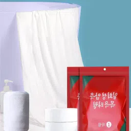 5 needs Magic Pure Cotton Compressed Disposable Multipurpose Tablet Travel Towels (2Pcs)-picture-35