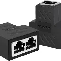 RyzCare RJ45 Splitter,Ethernet Splitter, RJ45 Splitter Adapter LAN Network Adapter Lan Adapter-45