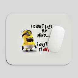 Ghuchadu Minions Mouse Pad For Computer / Laptop Non Slip Base Dual Sided Mousepad image 3