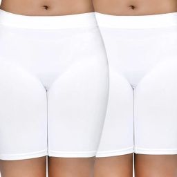 Pack of 2 Solid Women Multicolor Cycling Shorts-13