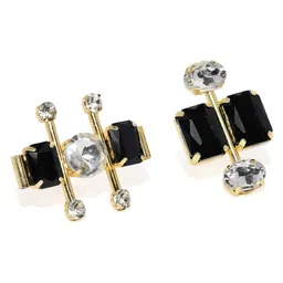 Zaveri Pearls Set of 2 Adjustable Finger Rings-22